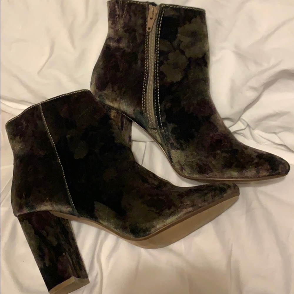 Floral Booties